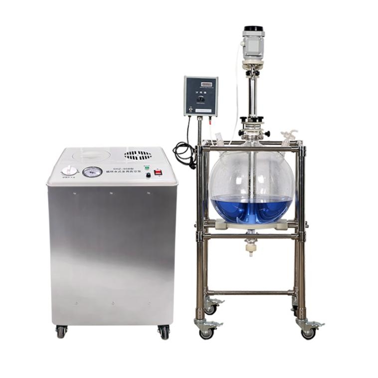 框架式分液器+循環水真空泵